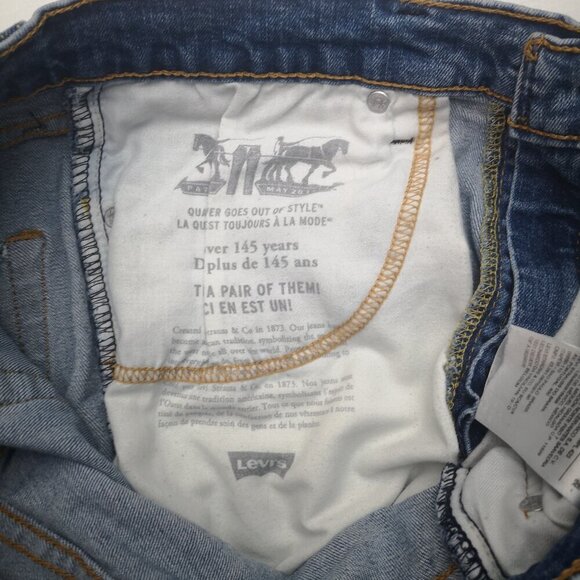 Levi's 511 Men's Size 32 Waist Medium Wash Made in Egypt Blue Jeans - Picture 5 of 11